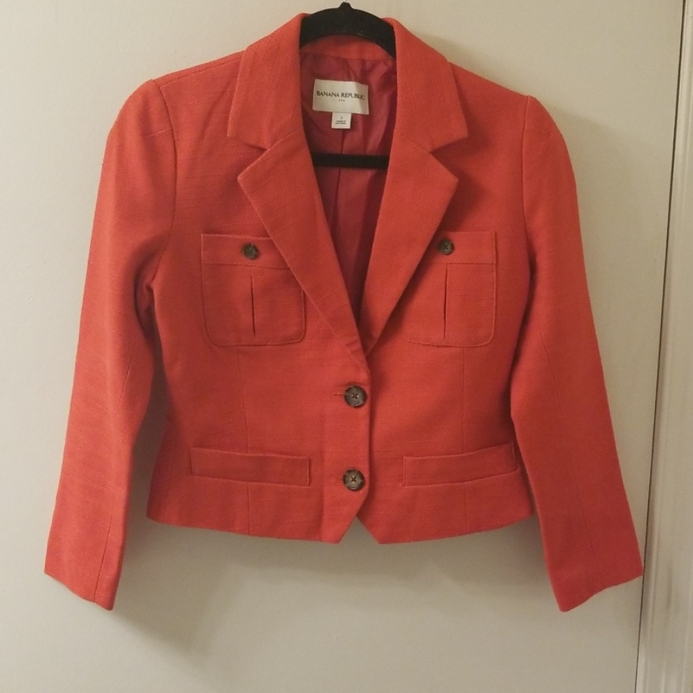 Women's Banana republic jacket sz 2
